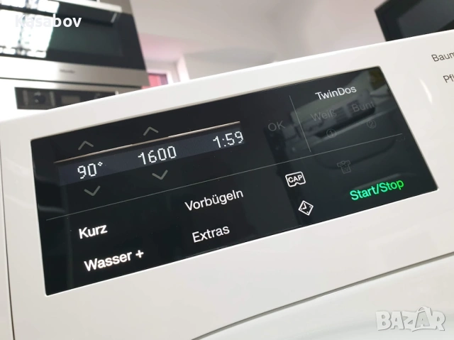 Miele Wi-Fi TwinDos Пералня Миеле 12м Гаранция, снимка 2 - Перални - 54706372