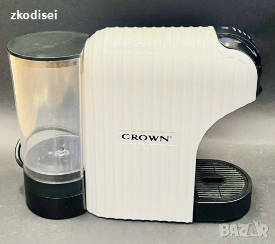 Кафемашина CROWN CCM-1531W, снимка 2 - Кафемашини - 54367565