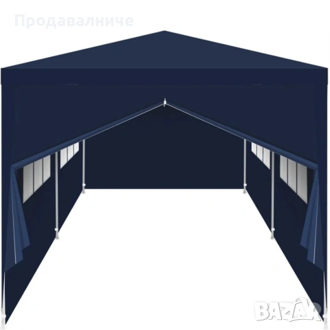 Градинска шатра 3x6 м водоустойчива - Парти палатка с 6 странични панела, прозорци и UV защита, снимка 8 - Градински мебели, декорация  - 54800108