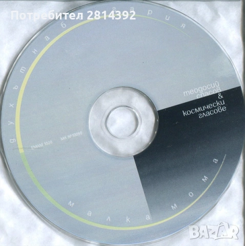 CD Теодосий Спасов и Космическите Гласове - The Spirits Of Bulgaria. Malka Moma 