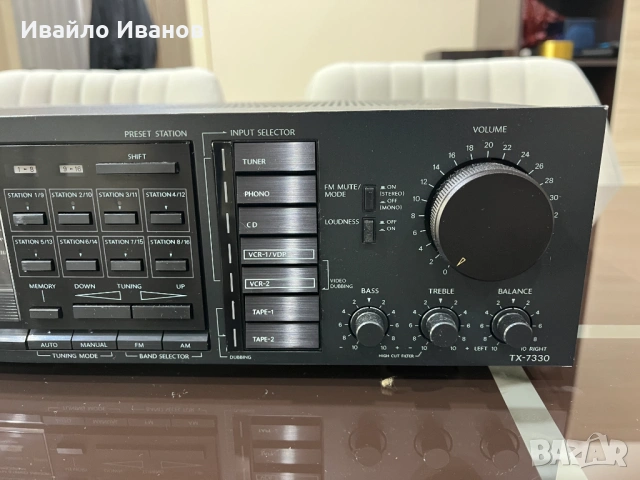 Стерео Ресийвър Onkyo TX-7330, снимка 8 - Ресийвъри, усилватели, смесителни пултове - 54415850