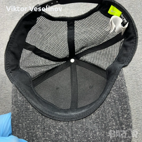 Nike Vintage Trucker Cap One Size Шапка с Козирка Сива, снимка 4 - Шапки - 54290860