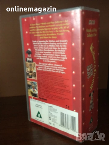 Видеокасета “ Wallace & Gromit “ VHS, снимка 4 - Други жанрове - 55195436