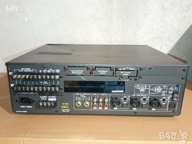 100V yсилвател Monacor PA-6240, снимка 4 - Ресийвъри, усилватели, смесителни пултове - 54683148