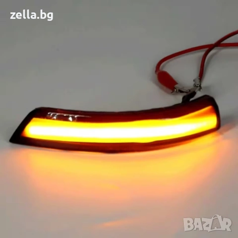 Динамични LED мигачи за странични огледала Ford Focus Mk2 Mk3 Mondeo Mk4 IP67 Plug&Play 10111, снимка 4 - Лед осветление - 54657869