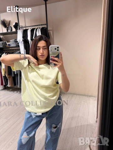 Дамска памучна тениска "Casual Day", снимка 6 - Тениски - 54604966