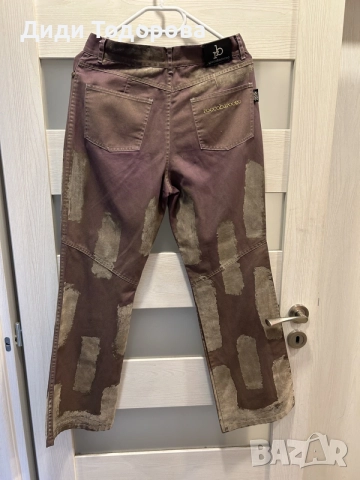 Винтидж комплект Roccobarocco Jeans яке и панталон.Made in Italy /като ново , снимка 4 - Костюми - 55321629