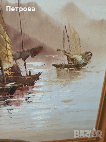 маслена картина върху платно. , снимка 4 - Картини - 54143882