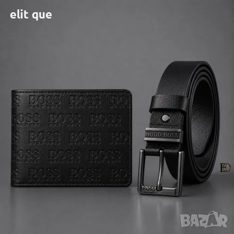 мъжки колан и портмоне Louis Vuitton Hugo boss lacoste emporio armani , снимка 8 - Подаръци за мъже - 55424567