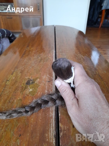 Стара естествена коса #17, снимка 4 - Други ценни предмети - 54174440