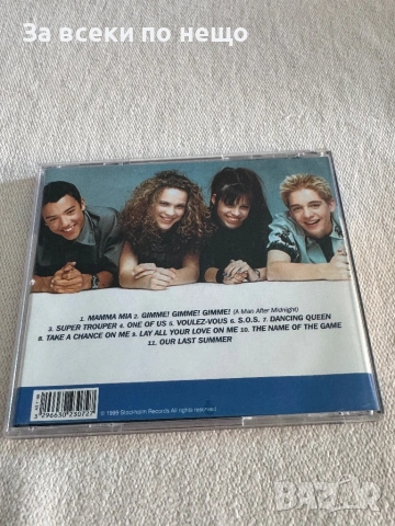 CD диск The abba generation, снимка 3 - CD дискове - 54386535