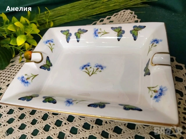 England пепелник с пеперуди Нов, снимка 3 - Други стоки за дома - 54221609