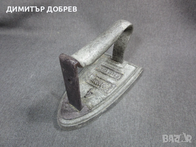 СТАРА РЕТРО АНТИКВАРНА ЧУГУНЕНА ЮТИЯ COMFORT NO 4 , снимка 2 - Антикварни и старинни предмети - 54158798