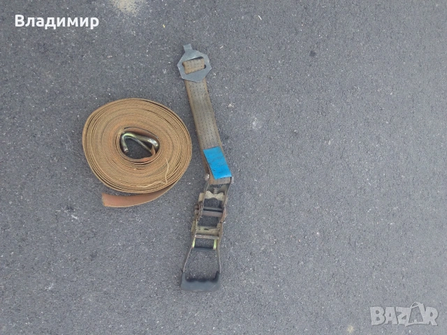 Колан за укрепване на товари с тресчотка, снимка 2 - Аксесоари и консумативи - 55253100