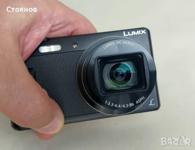 Компактен фотоапарат Panasonic Lumix DMC-TZ58 / 16 MP / Full HD / Wi-Fi / 20х оптичен зум, снимка 5 - Фотоапарати - 55692290