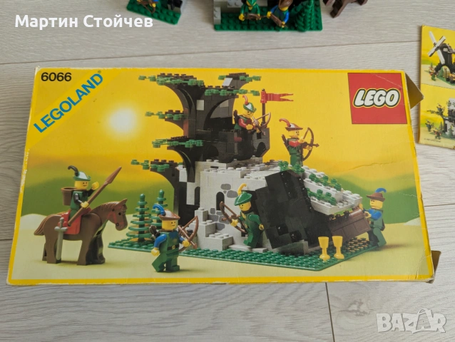 Lego Castle Forestmen 6066 Camouflaged Outpost, снимка 4 - Конструктори - 54391271