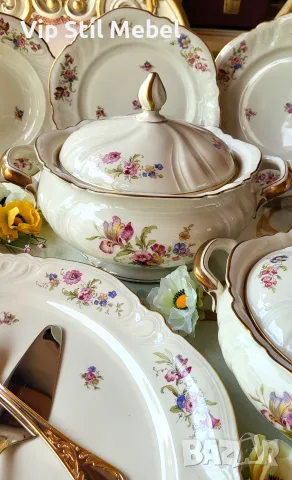 Сервиз за хранене Rosenthal Victoria , снимка 3 - Сервизи - 55660254