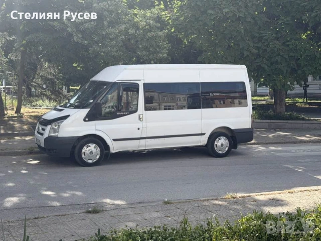 ford transit 2.2tdci 110кс / климатик / 8+1 пътнически / Германия - цена 6 500 евро кара се с Б кате, снимка 10 - Бусове и автобуси - 54892074