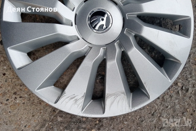 Продавам оригинални тасове за SKODA 16", снимка 5 - Части - 53653863