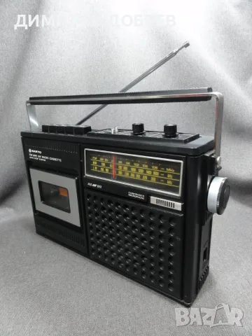 СТАР РЕТРО ТРАНЗИСТОР РАДИО КАСЕТОФОН SANYO M2420LE, снимка 2 - Радиокасетофони, транзистори - 55342570