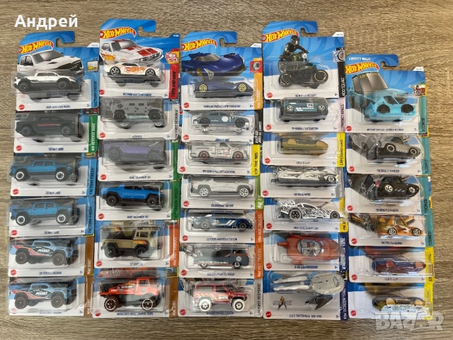 Hot wheels метални модели 1/64