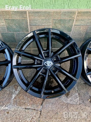 16 джанти 5x114.3 Toyota Verso Auris Corolla Avensis RAV4 5х114.3 Тойота Версо Корола Аурис, снимка 2 - Гуми и джанти - 54733516