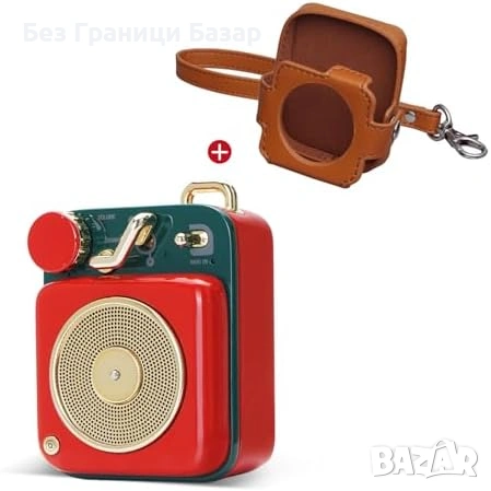 Нова Мини Bluetooth Колонка Muzen Метална Ретро HiFi Speaker високоговорител