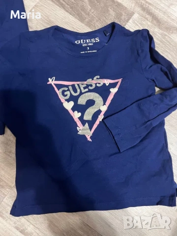 Оригинални детски блузки Guess, снимка 2 - Детски Блузи и туники - 54545931