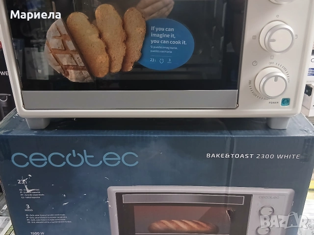 Фурна Cecotec 2300 / Мини фурна 23 литра, снимка 15 - Печки, фурни - 54778820