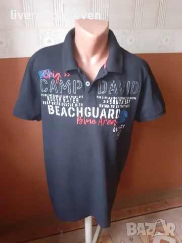 👉Camp David Original L ефектна, снимка 2 - Тениски - 55337750