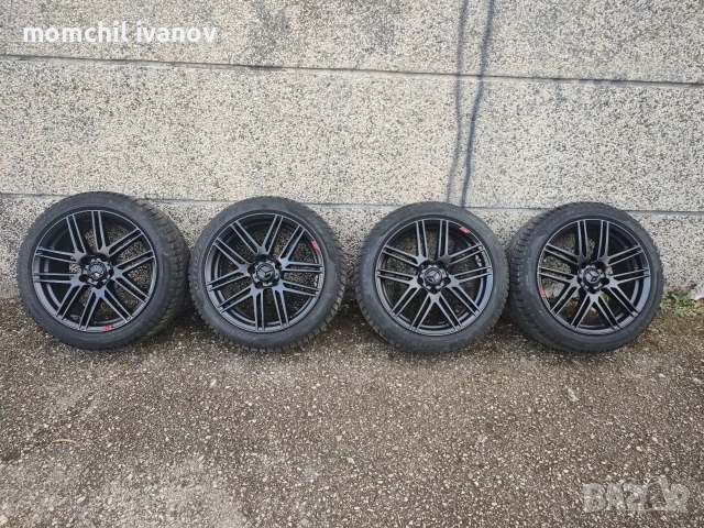 17" оригинални джанти "AEZ", свалени от Mercedes W204, 5х112, /ВАГ/, с датчици за налягане в гумите