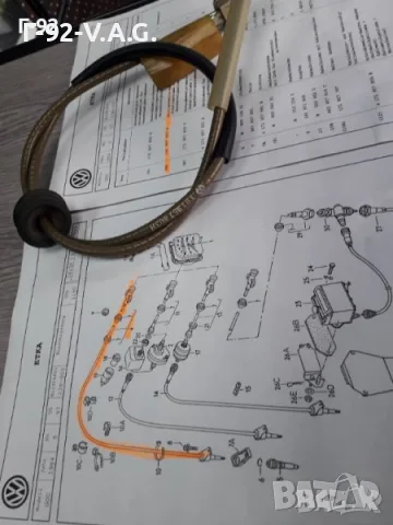 191957803H**NEU**VAG**VW** ЖИЛО ЗА КИЛОМЕТРАЖА ** , снимка 3 - Части - 55372013