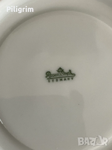 Кана за кафе и чинийки “Rosenthal”, form 2000, Германия., снимка 6 - Сервизи - 55197827
