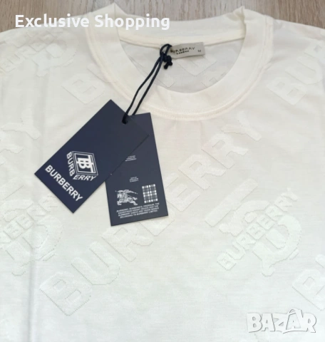 Мъжки тениски Burberry, снимка 3 - Тениски - 54666528