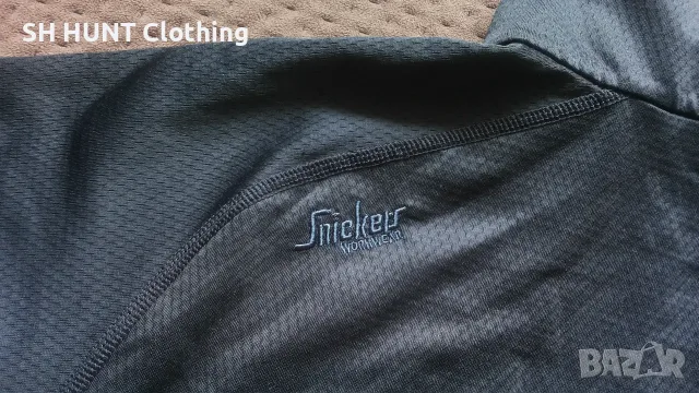 Snickers 9448 Work Moisture-Wicking Full Zip Midlayer Top размер L работна термо блуза W4-765, снимка 13 - Блузи - 55563051