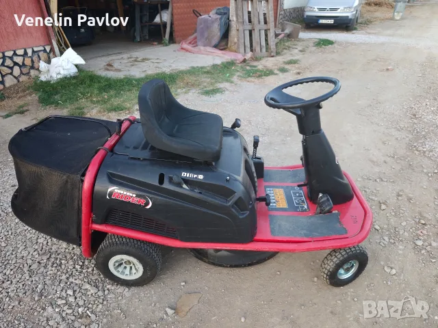 Тракторна косачка Rider Mini 60, снимка 3 - Градинска техника - 55646660