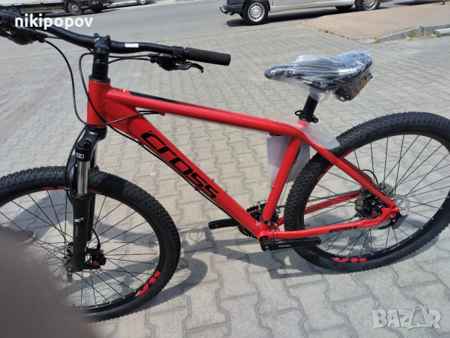 CROSS Велосипед 27.5" GRX 8 червен, снимка 8 - Велосипеди - 54645607