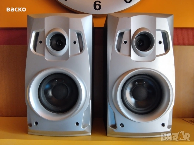 страхотни студиини тонколони DUAL 2X45 WATA перфектни нов внос от Англия 