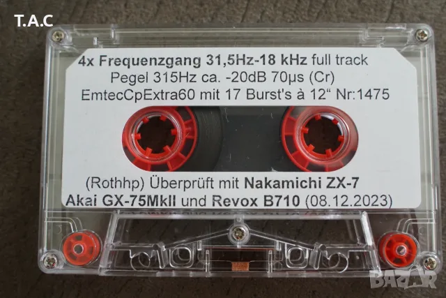 TEST TAPE оригинални, снимка 7 - Декове - 55444809