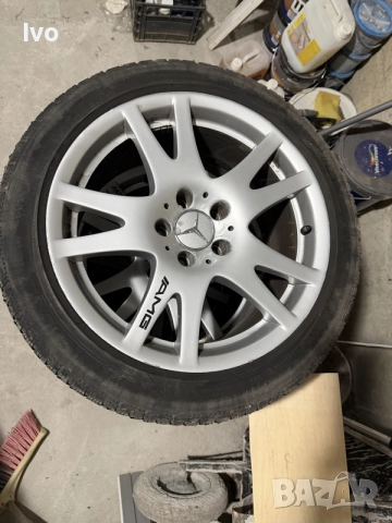 MercedesBenz джанти R17 с гуми, снимка 3 - Гуми и джанти - 55608859