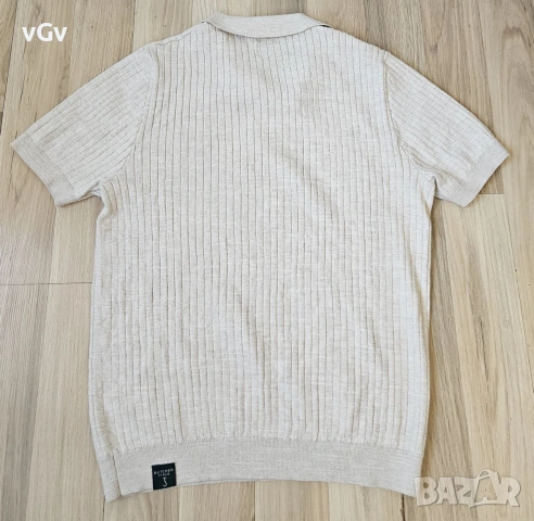 Мъжка тениска Butcher of Blue Knit Polo - L, снимка 2 - Тениски - 55081126