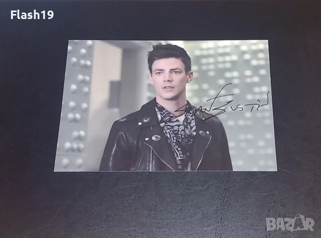 ⭐ Автограф Грант Гъстин (Светкавицата / The Flash)
