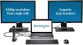 Докинг станция KENSINGTON USB 3.0 Модел M01167 с двоен DVI/HDMI/VGA видео sd3500v K33972, снимка 7