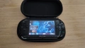 PSP + 64GB карта с игри + нова батерия + зарядно + калъф , снимка 2