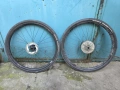 Гравел капли сет 12х100 12х142 с гуми Michelin, снимка 1
