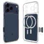 Твърд калъф Spigen Ultra Hybrid T с MagSafe за iPhone 17 Pro / 17 Pro Max / Матово син / Оригинал, снимка 2