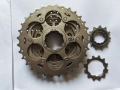 Венец касета Shimano 105 CS-HG62-10s + верига, снимка 3