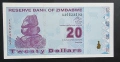 Зимбабве. 1,5 10 и 20 долара. 2007 -2009 година . UNC. 4 бройки., снимка 6