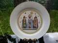 Лимитирана коледна чиния, снимка 1