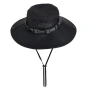 Мъжка шапка тип bucket черна с мрежа и бродерия Etura_1249571, снимка 1